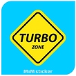استیکر TURBO 