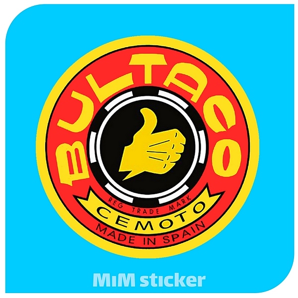 استیکر BULTACO