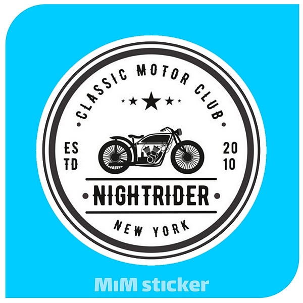 استیکر Night rider