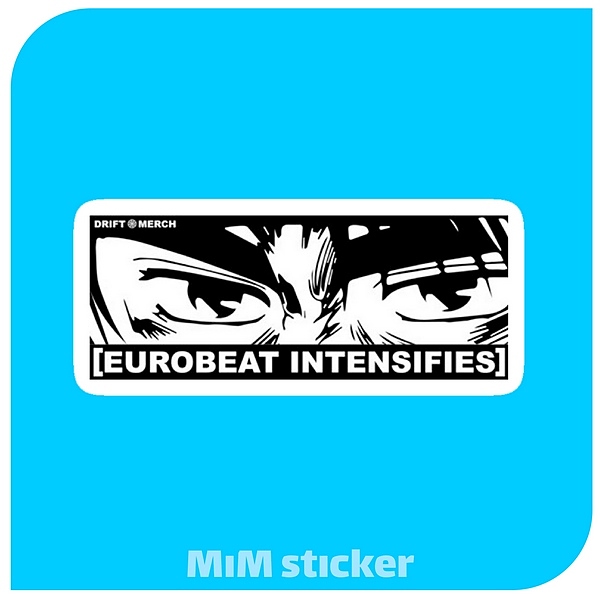 استیکر Eurobeat