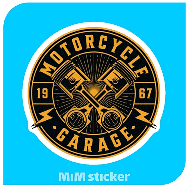 استیکر GARAGE