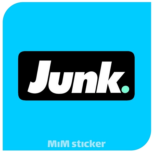 استیکر JUNK