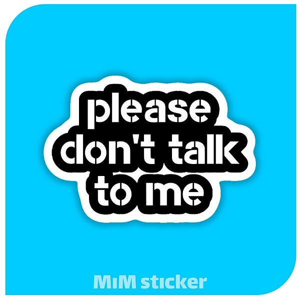 استیکر text