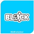 استیکر BLOCK