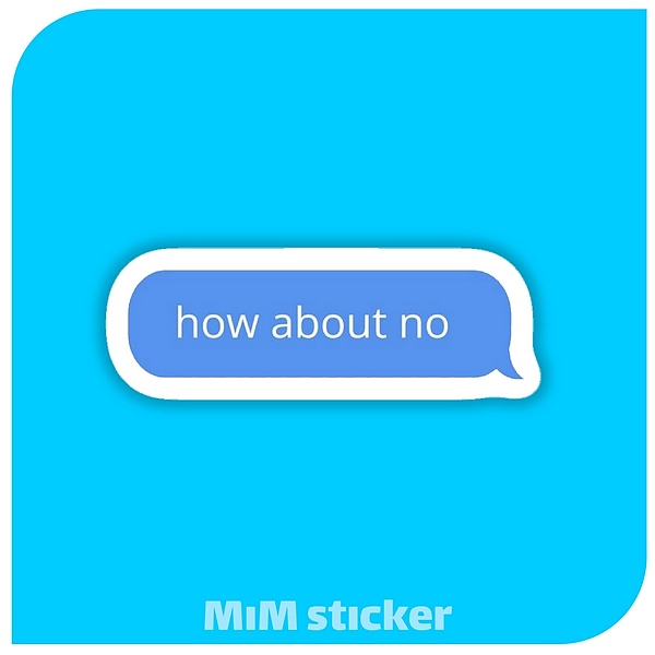 استیکر text