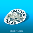 استیکر American Muscle