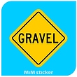 استیکر Gravel