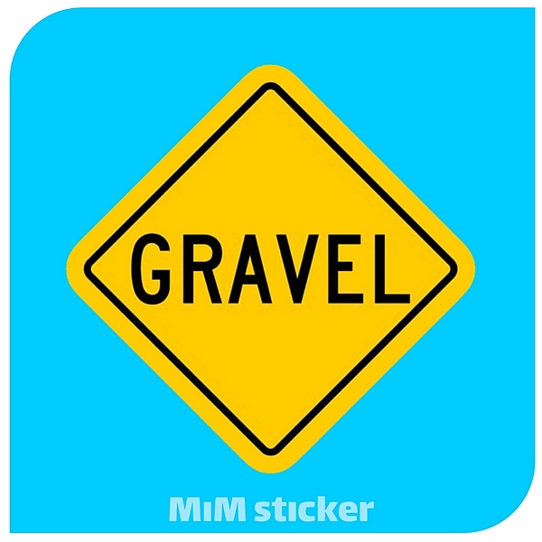 استیکر Gravel