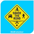 استیکر Share the road