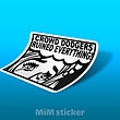 استیکر Crowd dodgers