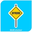 استیکر OFF-ROAD
