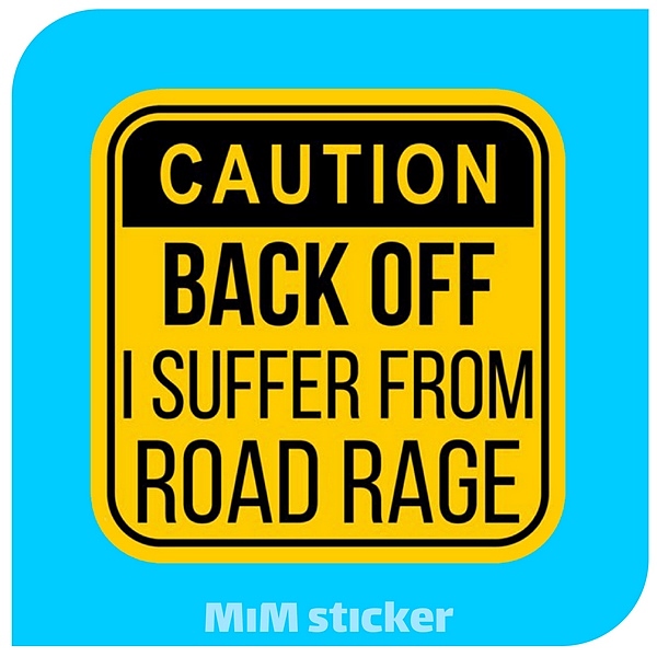 استیکر Caution