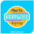 استیکر PLAN TO