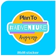 استیکر ADVENTURE
