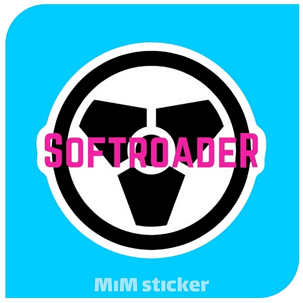 استیکر Softroader