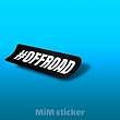 استیکر OFF-ROAD