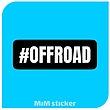 استیکر OFF-ROAD