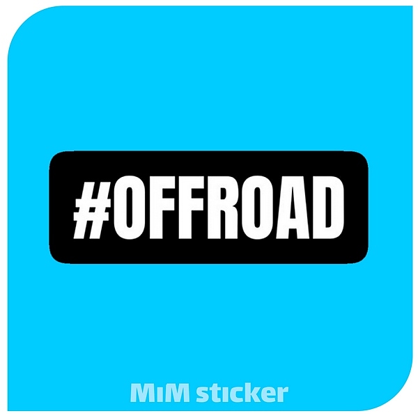 استیکر OFF-ROAD
