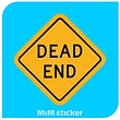 استیکر  DEAD END
