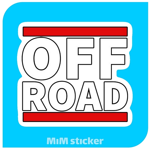استیکر OFF-ROAD