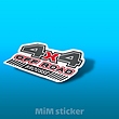 استیکر4X4