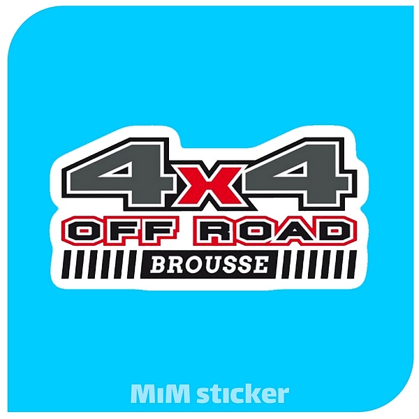 استیکر4X4