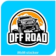 استیکر OFF-ROAD