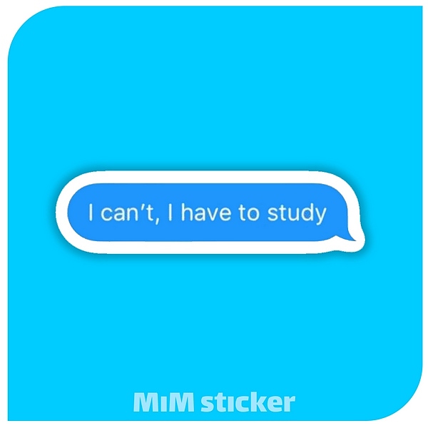 استیکر text