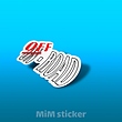 استیکر OFF-ROAD