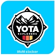استیکر TOYOTA