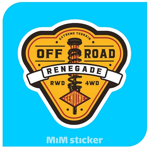 استیکر OFF-ROAD