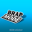 استیکر BRAP MODE