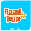 استیکر ROAD TRIP