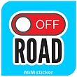 استیکر OFF-ROAD 
