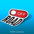استیکر OFF-ROAD 