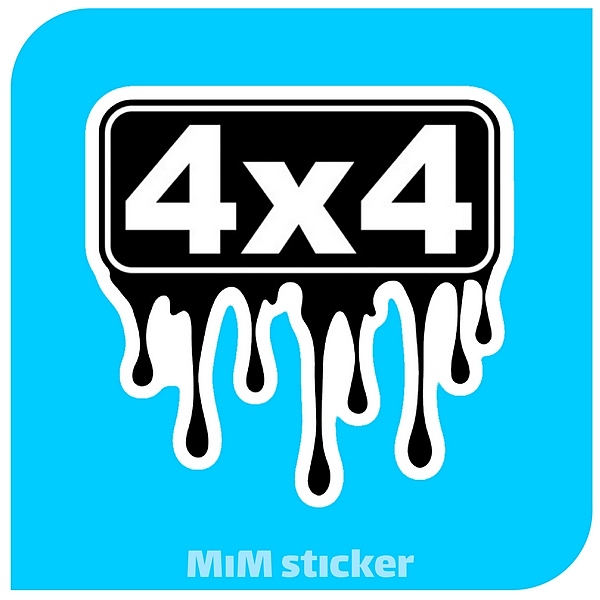 استیکر 4X4