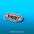 استیکر لوگو کلاه کاسکت SHOEI 