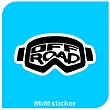 استیکر OFF ROAD  