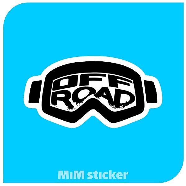 استیکر OFF ROAD  