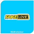 استیکر Fake love