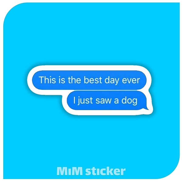 استیکر text