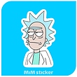 استیکر Rick and Morty