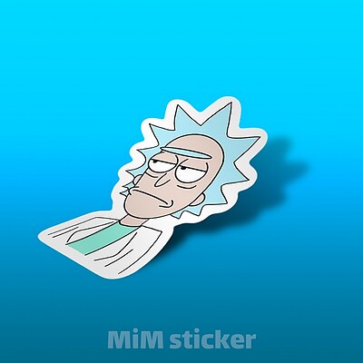 استیکر Rick and Morty