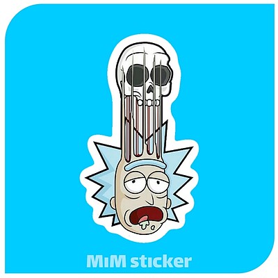 استیکر Rick and Morty  