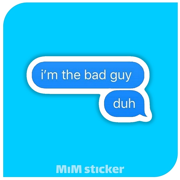 استیکر text