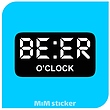 برچسب BEER O CLOCK 