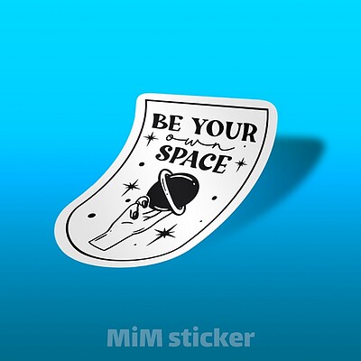 لیبل Be your space 