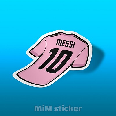 استیکر messi 