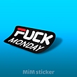 استیکر Fuck Monday