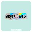 استیکر متالایز BTS